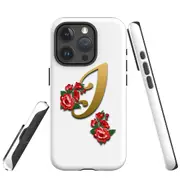 For iPhone 15 Pro Max Case, Shielding Cover, Letter I