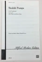 Stodole Pumpa TTBB Piano a cappella Sheet Music Robert Shaw Alfred Archive Ed