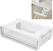 Under Desk Drawer Organizer, Large Capacity Under Table Sliding Out Storage Drawers Pull Out Shelf Organiser for Offices Studies Bedrooms