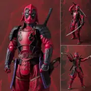 Manga Realization Marvel X-Men Samurai Deadpool Avenger Action Figure Model Toy
