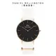 Daniel Wellington DW 手錶 Classic Dover 36mm純淨白織紋錶 絕版 DW00100310