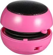 KICHOUSE Mini Wireless Speaker 3.5mm Input Rechargeable for Laptop Phone Compact