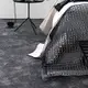 范登伯格 - 芙柔 超柔軟仿羊毛地毯 - 黑灰 (140 x 200cm)