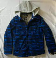 Volcom Boy's Fleece Jacket Sherpa Lining XL 18-20 NEW With Hood