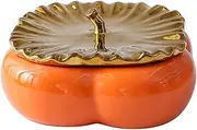 YXUANYZNB Nut Bowl Ceramic Dried Fruit Tray with Lid Snack Platter Snack Platter for Candy Nut Sweets Cookies
