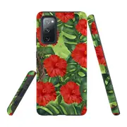 For Samsung Galaxy S20FE (Fan Edition) Case Tough Protective Cover Plant Garden