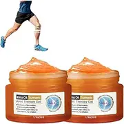 ATTDX Emu Oil Turmeric Joint Therapy Gel, Attdx Emu Oil Turmeric Bone Sooth Gel, Soothing Pain Relief Massage Gels, Effective Soothesfor Back, Neck, Hands, Kneel (2pcs)