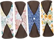 HAPINARY Overnight Washable Sanitary Pad Bamboo Fiber Leak and Comfortable for Women
