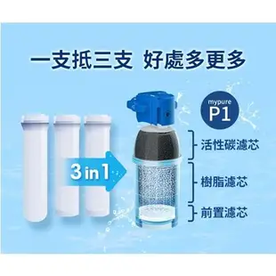 德國BRITA mypure P1硬水軟化型櫥下淨水系統(含P1000共2芯)