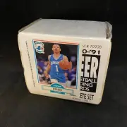 1990-91 NBA Fleer Factory sealed complete set Michael Jordan. Admiral, Kemp RC