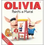 OLIVIA PAINTS A MURAL