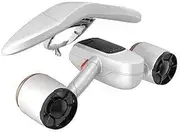Underwater Scooters Underwater Sea Scooter Underwater Scooter 60minutes Usage Time Self-Swimming Booster Suitable for Smartphone Action Waterproof(White)