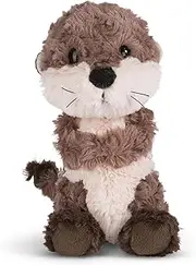 NICI 49156 Cuddly Toy Otter Oda 35 cm Grey Dangling Sustainable Soft Toy Made of Soft Plush, Cute Plush Toy for Cuddling and Playing, for Children and Adults, Great Gift Idea