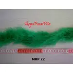 HIJAU MARABOU FUR 深綠色 MRP 22 裝飾羽毛店工藝 IKEYA 絲帶中心