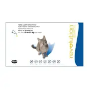 Revolution Flea, Intestinal Worm & Heartworm Control - Cats & Kittens 2.6-7.5kg