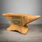 Winchester 1866 Cast Iron Anvil Paperweight With Makers Mark (8" x 3.5" x 2")