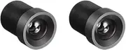 XYWHPGV 2pcs 6mm 720P F2.0 FPV CCTV Camera Lens Wide Angle for CCD Camera(9e878 e1ada e7ec4 bcc60 d849d f3012