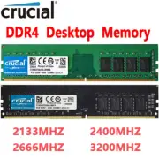 Crucial DDR4 4GB 8GB 16GB 2133 2400 2666 3200 288pins Desktop Memory Dimm Ram