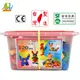 Playful Toys 頑玩具 120PCS積木桶(樂高相容 兒童玩具 早教益智 桶裝積木 大顆粒積木 台灣製造)