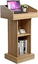 Lectern Podium Stand, Lectern Podium Stand,Podium Reception Welcome Speaking Training Teachers Podium Table Parking Consultant Hosting Front Desk Presentation Lectern,