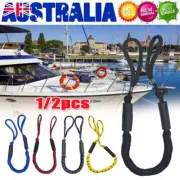1/2X Marine Mooring Rope Bungee Dock Line Boats Kayak Anchor Rope Cord Dockline