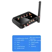 Bluetooth 5.3 Audio Music Wireless Receiver 3.5mm AUX Home Car Handsfree Adapter