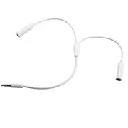 3PCS 3.5 mm Stereo Plug Y Splitter 1 Male to 2 Female Audio Cable for Earphone Headset Headphone MP3 MP4 Cable Adapter