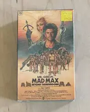 MAD MAX BEYOND THE THUNDERDOME (1985) Sealed Betamax Post Apocalypse Sci Fi