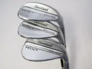 NEW Cleveland RTX6 ZipCore Wedge Set 50 54 58 Dynamic Gold Spinner TI Wedge Flex