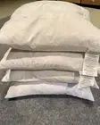 New, Feather And Down Pillow Inserts By Feather Home- 18x18 Square