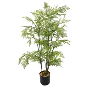 Nearly Natural Artificial Potted Palm Fern Tree 90cm