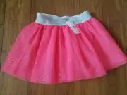 GAP baby toddler girl tutu skirt sparkly hot pink 18-24 months