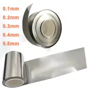 Titanium Thin Plate Sheet Foil TA2 Metal Roll 0.1mm~0.5mm Metalworking Supplies