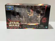 1999 Hasbro Star Wars Episode I Mos Espa Encounter Sebulba Jar Jar Aniken NEW