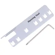 Unlock open opening repair tool torx T8 T10 for x-360 console for case