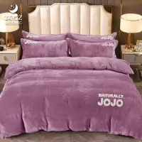 在飛比找Yahoo!奇摩拍賣優惠-§同床共枕§ JoJo法蘭絨 加大雙人6x6.2尺 薄床包兩