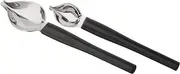 Mercer Culinary Precision Drawing Decorating Spoon Set, Large/Small, Stainless Steel
