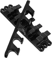 4pcs Camping Chair Adjustment Bracket Balcony Furniture Adjuster Lawn Furniture Adjustment Bracket Plastic White Office Chair Support Adjuster