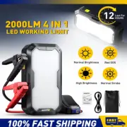 AUXITO Car Jump Starter Power Bank Heavy duty Battery Booster + Case 2000A