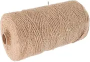Heavy Duty Jute Twine Rope 1 Roll for Crafts Decorations DIY Projects Natural Twine String