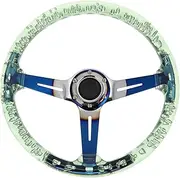 1pc Shiny Steering Wheel Modification for Racing Cars Stylish Paint Finish Durable and Design for Enhancing Your Driving Experience