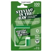 Stevia In The Raw Stevia Sweetener Tablets Zero Calorie Sugar Substitute - 100Ct