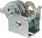 Marine Puller Manual Winch 500 Lb Mini Heavy Boat Trailer Towing Hand Gear Crank 500lb Marine Cable Puller