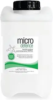 Caronlab Micro Defence Hand and Surface Sanitising Spray 5 Litre, 5 L