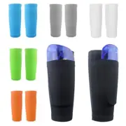 3Pair Soccer Shin Guard Socks For Adult Youth Kids Calf Compression Sleeve Guard