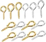 1 Set Boxed Eye Screw for DIY Jewelry Making Crafts Stylish Eye Pin Replacement Eye Pin Hook Jewelry Screw Crafting Accessory