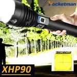 XHP90 LED手電筒變焦USB充電XHP70.2電源顯示強大的XHP 50手電筒18650 26650手持燈