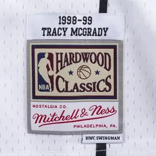 Mitchell & Ness NBA 球迷版球衣 Tracy McGrady 1998-99 Home 暴龍 白