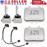 2 For 2007-2013 Cadillac Escalade Xenon HID Headlight Ballast &Bulb D1S &Igniter