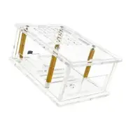 Advanced M.2 NVMe SSD Enclosure Acrylic Housing Shell Support 2230/2242/2260